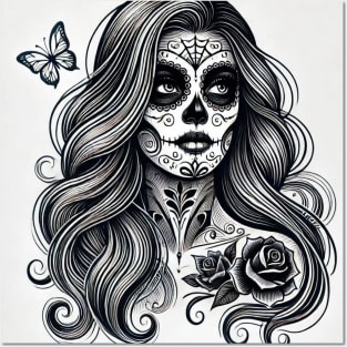 The witch catrina Posters and Art